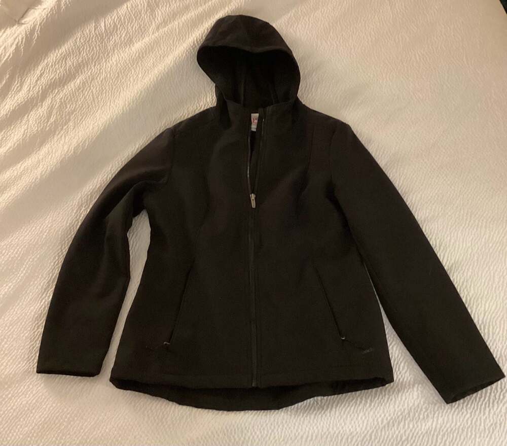 Avalanche Outdoor Supply Co. Women's Black Softshell Hooded Jacket Size M